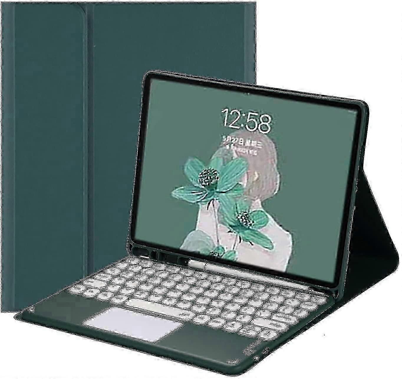 Detachable Bluetooth Keyboard Case for iPad 7th-9th Gen and Air 3