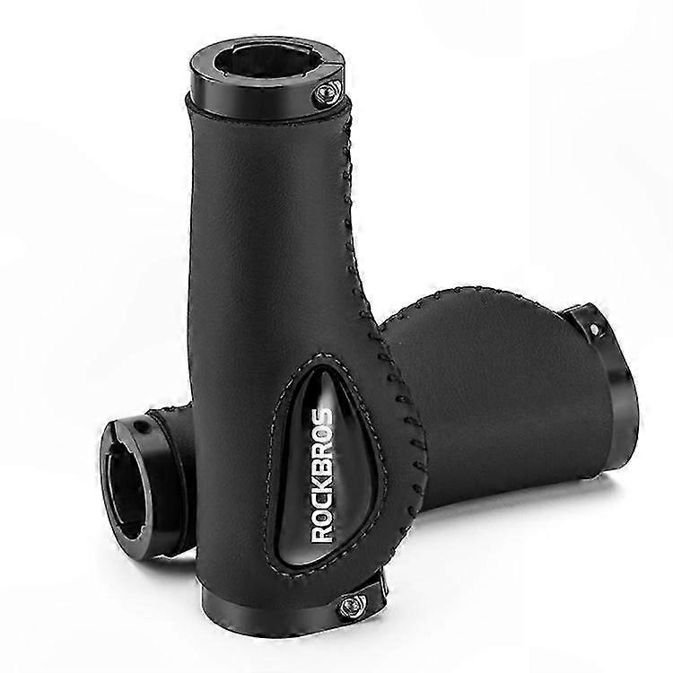 MTB Bike Handlebar Grips with Shock Absorption and Anti-slip Design for Cycling Comfort