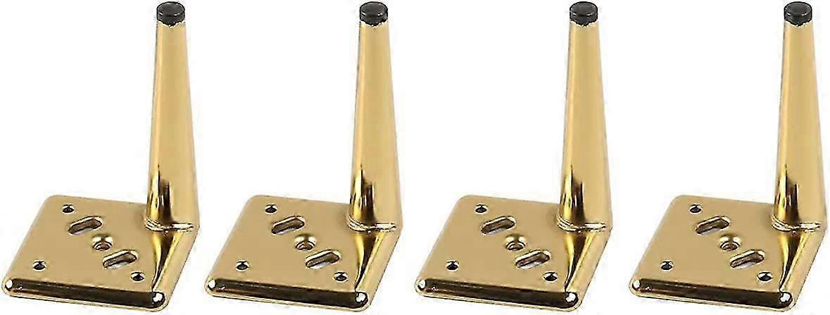 4pcs Metal Furniture Legs Support Legs Small Conical Tables Legs fo...
