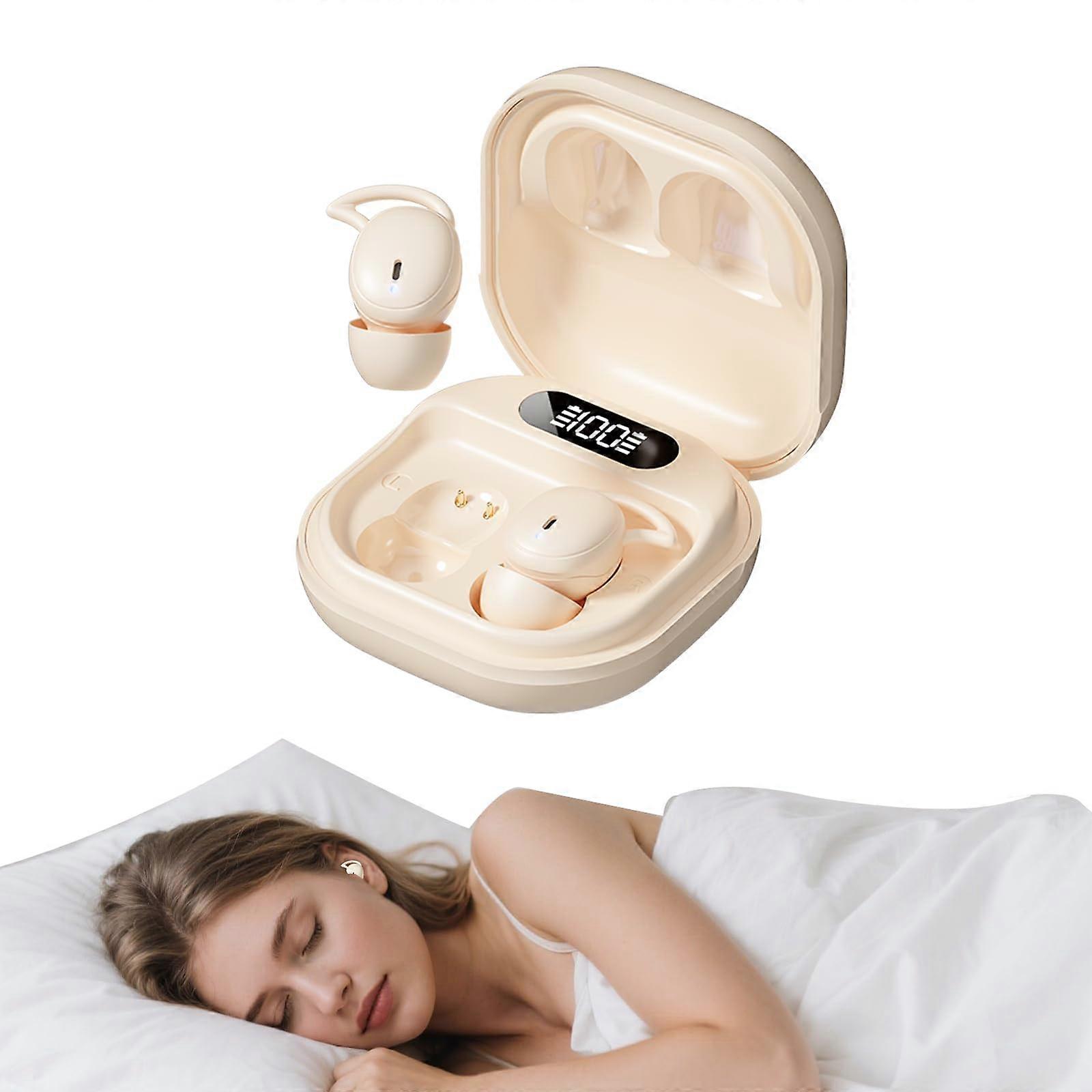 Sleep Small Earbuds Bluetooth 5.4 Wireless Earphones ENC Noise Cancelling In-Ear TWS Mini for Side Sleepers Small Ears