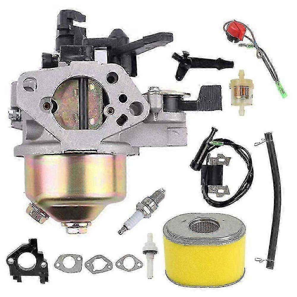 Gx390 Carburetor Coil Filter Kit For Replacement Gx340 Gx360 Gx390 11hp 13hp Engine
