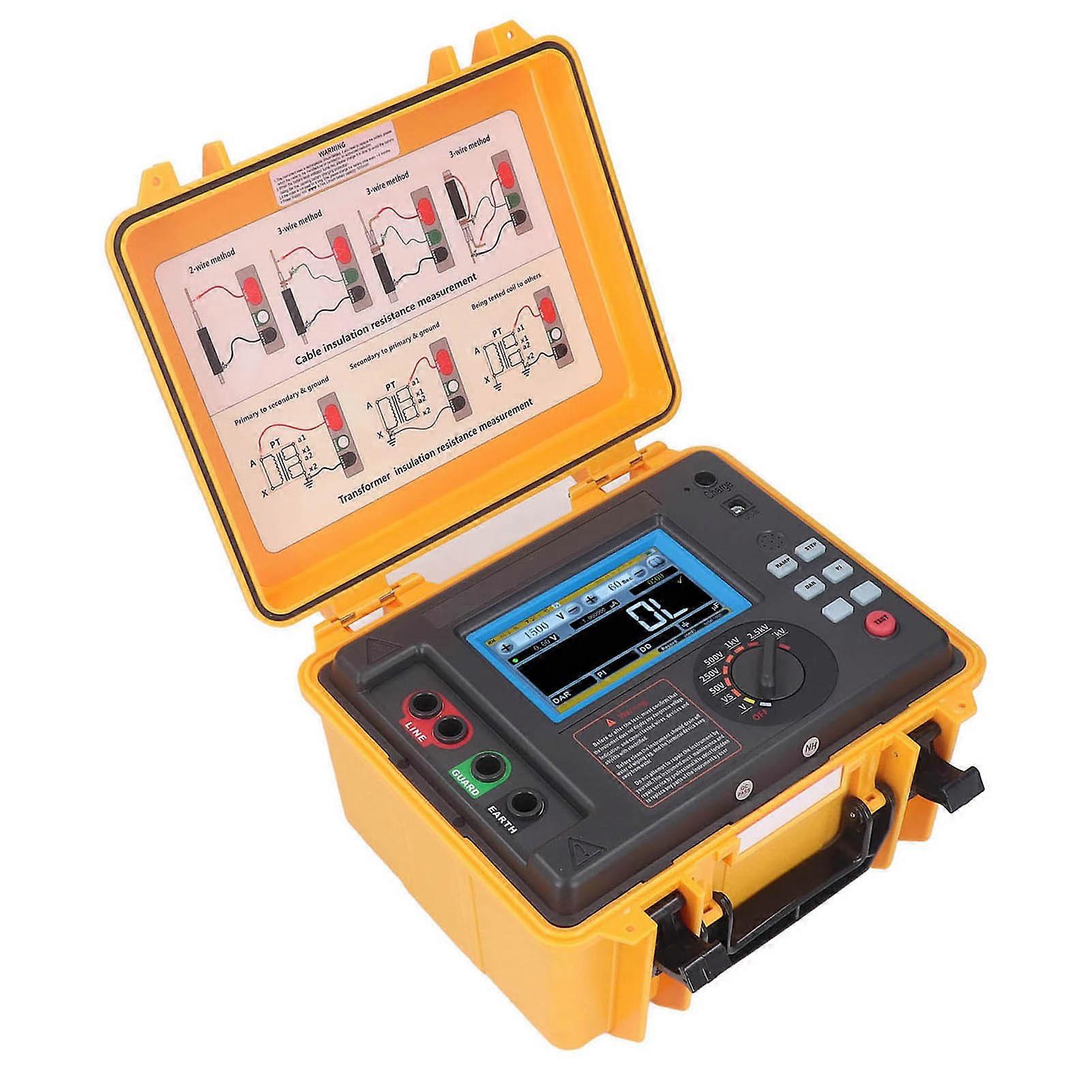 ETCR3500 Insulation Resistance Meter 5200mAh High Voltage Tester