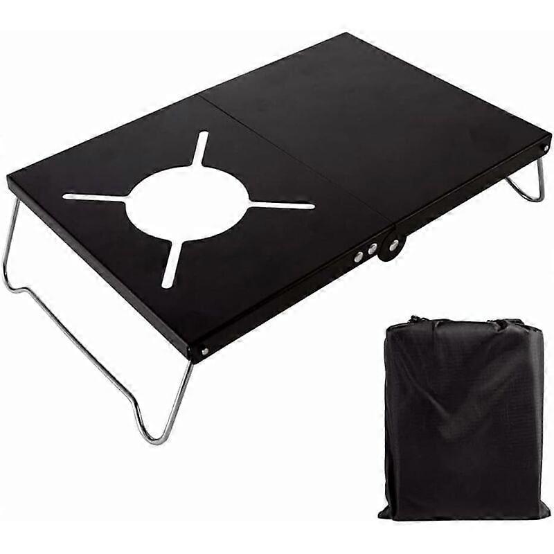 Mini Foldable Picnic Table for Beach, Lightweight Stand for Outdoor Stove
