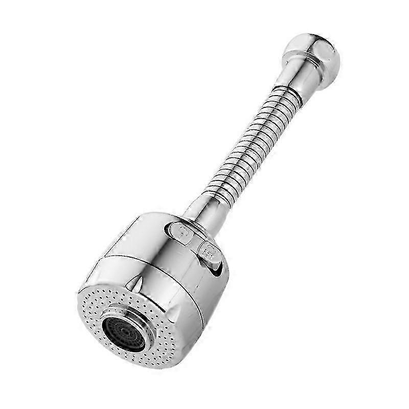Faucet swivel nozzle for kitchen sink aerator