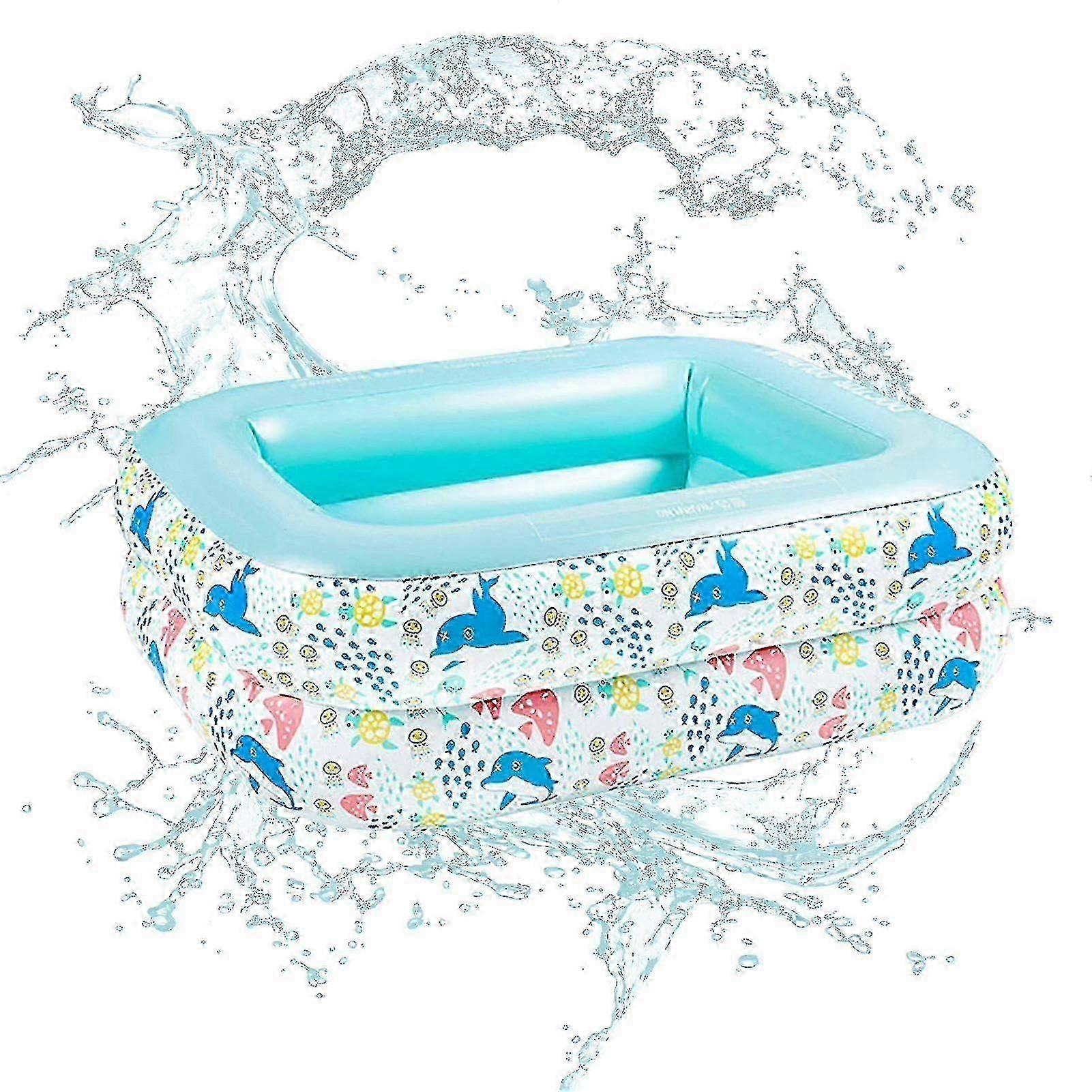 Inflatable Pool for Kids & Adults - Oversized Thick Family Swimming Pool for Outdoor Summer Water Party, Garden & Backyard Use - GSL Compatible