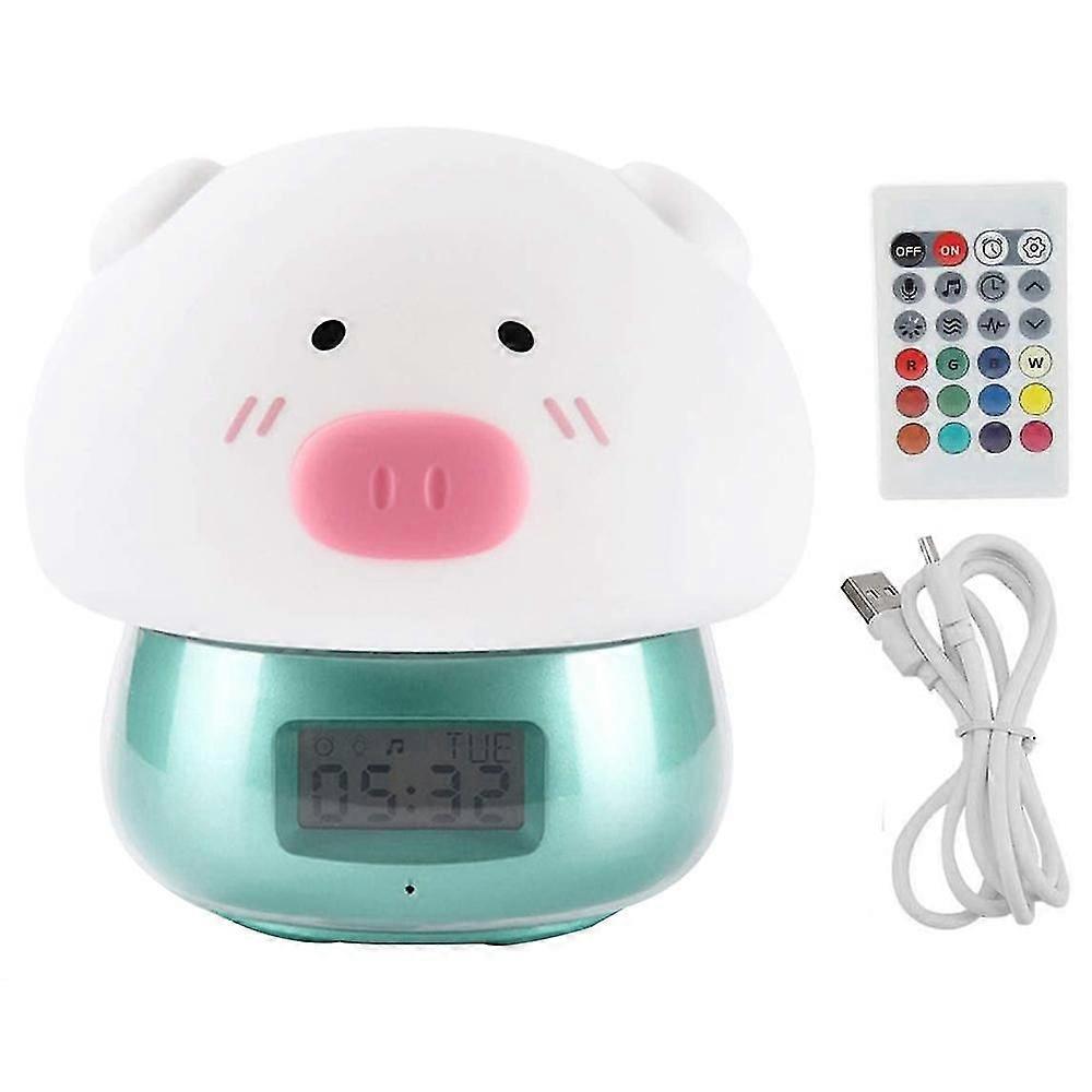 Wekker Kinderen Meisjes, licht Wekker Wake Up Light, alarm