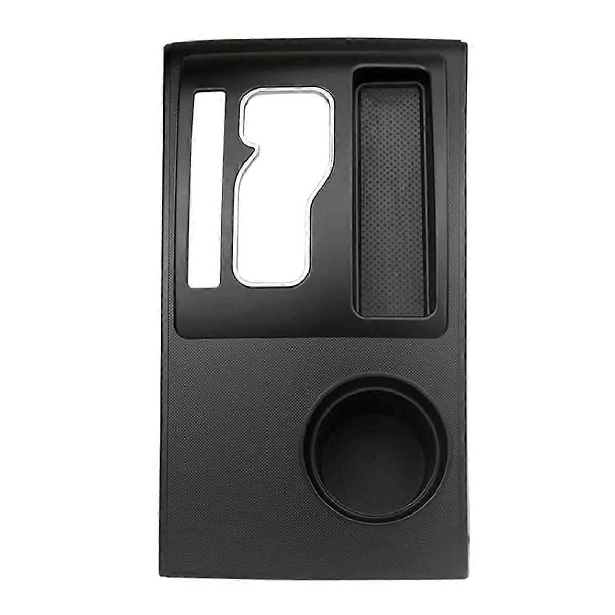 Center Console Shifter Bezel Shift Panel Cover Cup Holder Trim