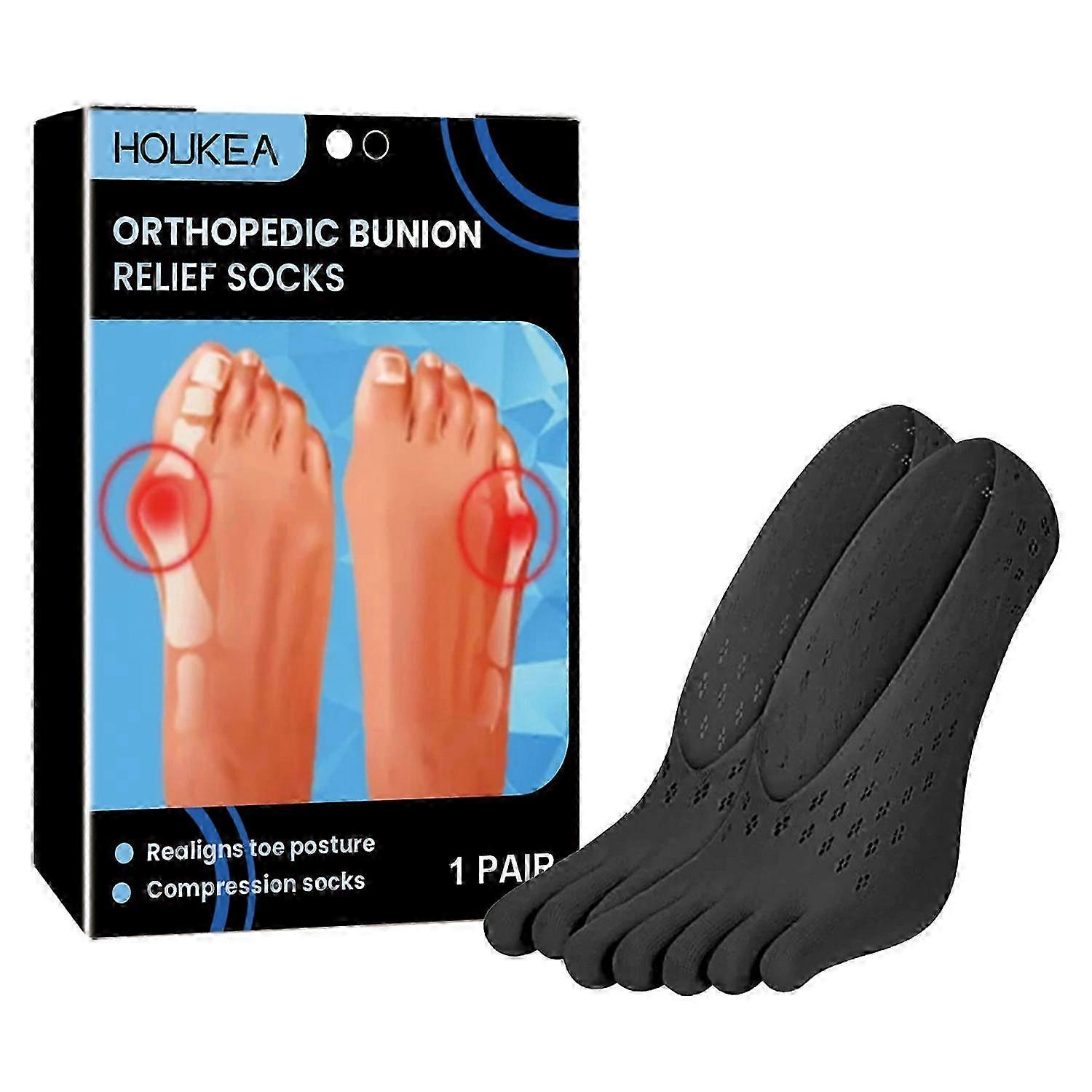 1-6x Bunion Care Socks Relieve Foot Pain Toe Position Correction Socks