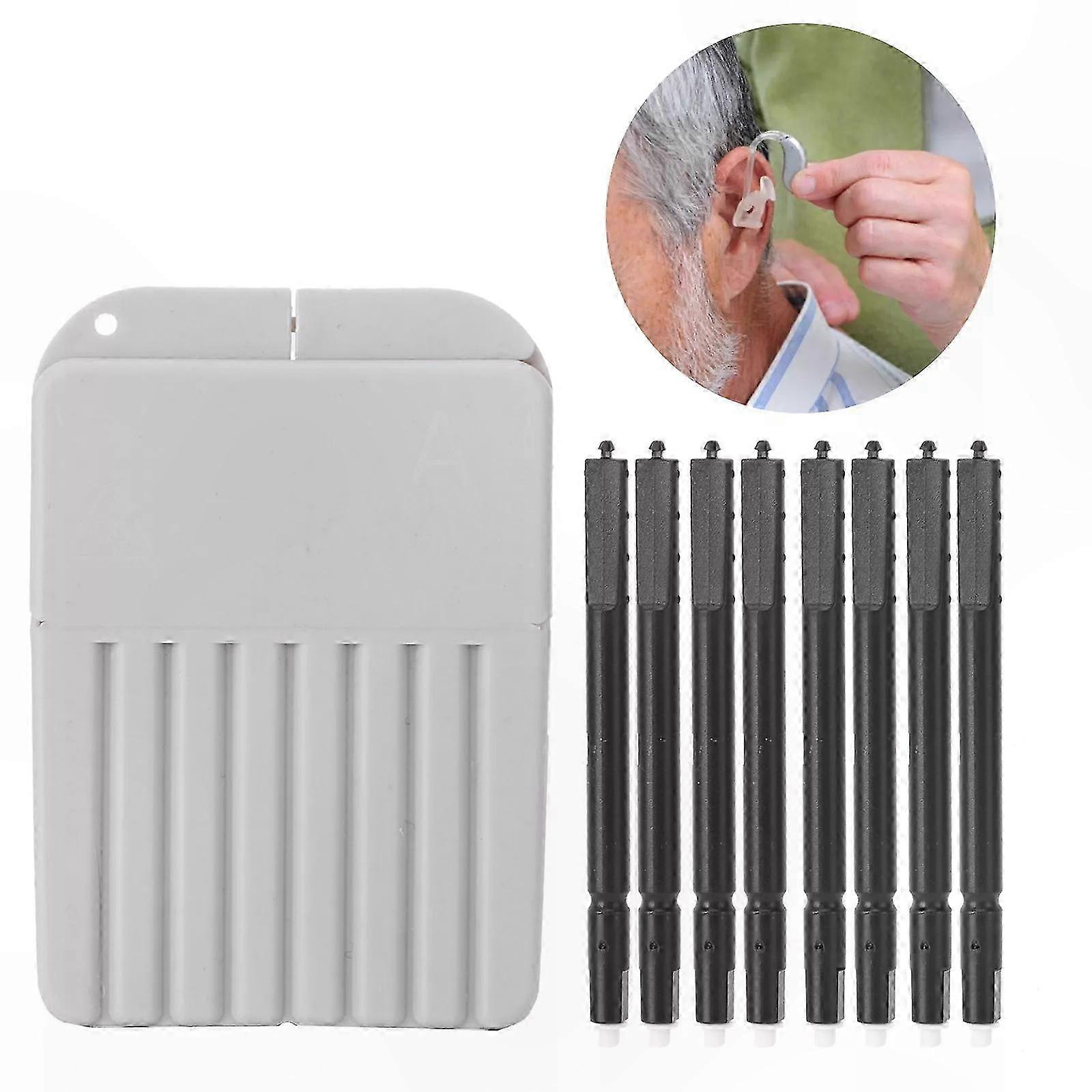 Cerumen Filter Replacement for Hearing Aid Accessories, 8-Pack, Compatible with Multiple Models