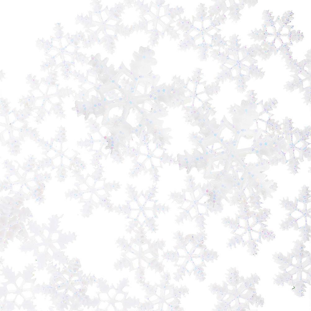 Christmas Style Snowflake DIY Ornaments for Decoration 400Pcs Handmade Materials