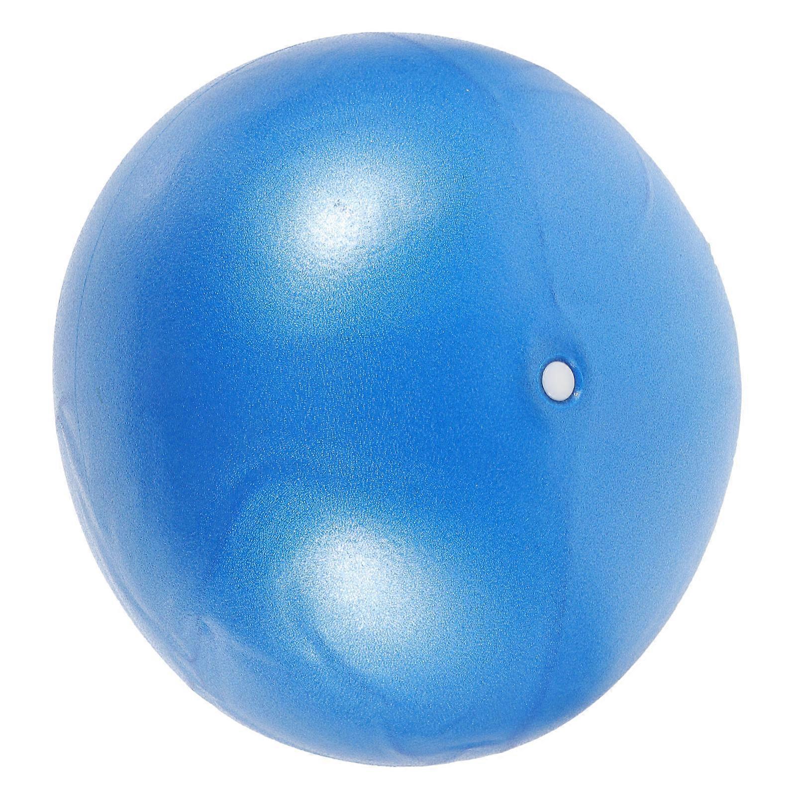 Home Exercise Equipment Reusable Exercise Ball For Athletes 25cm Diameter Blue Pvc Posture Correction 1Pack