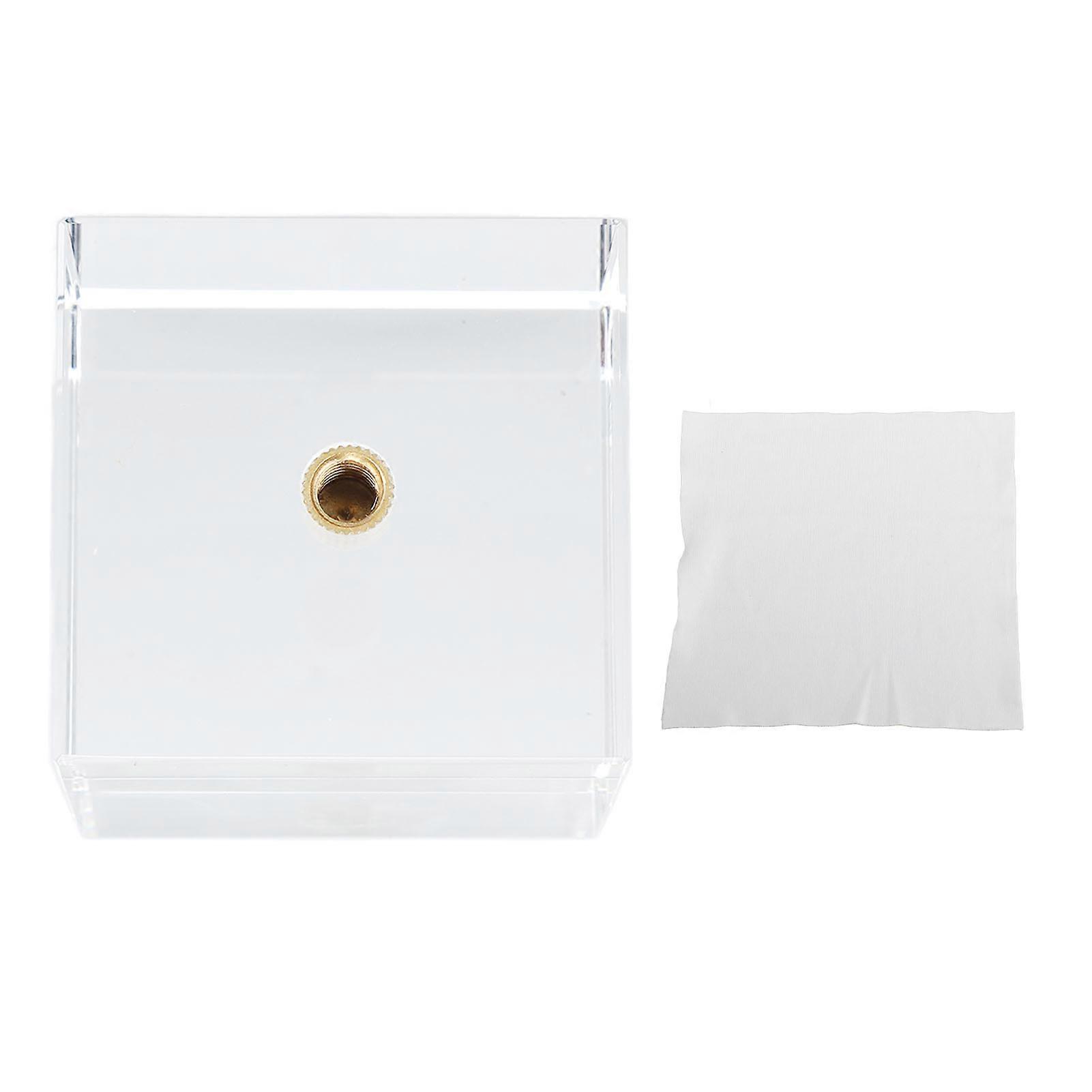Cube de verre de 50 mm, prisme magique, attrape-soleil, photographie, pour enfants, science, bureau, jouets de physique