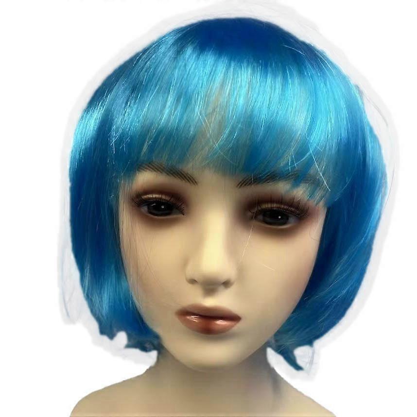 Solid color student wig BOB's festival carnival wig color doll wig