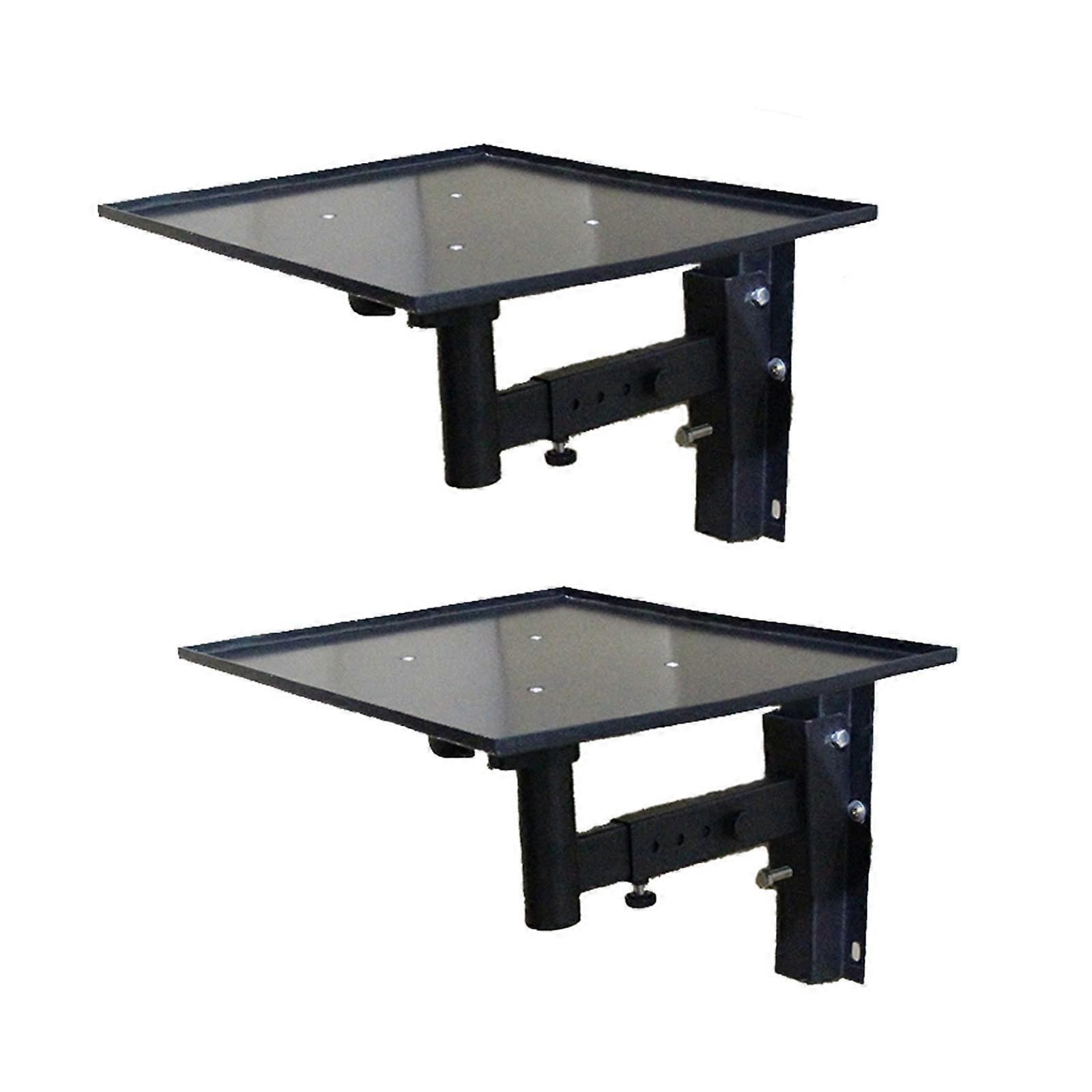 Speaker Mounts Universal Speaker Wall Mount Projector Wall Bracket Steel Plate Bedside Bracket