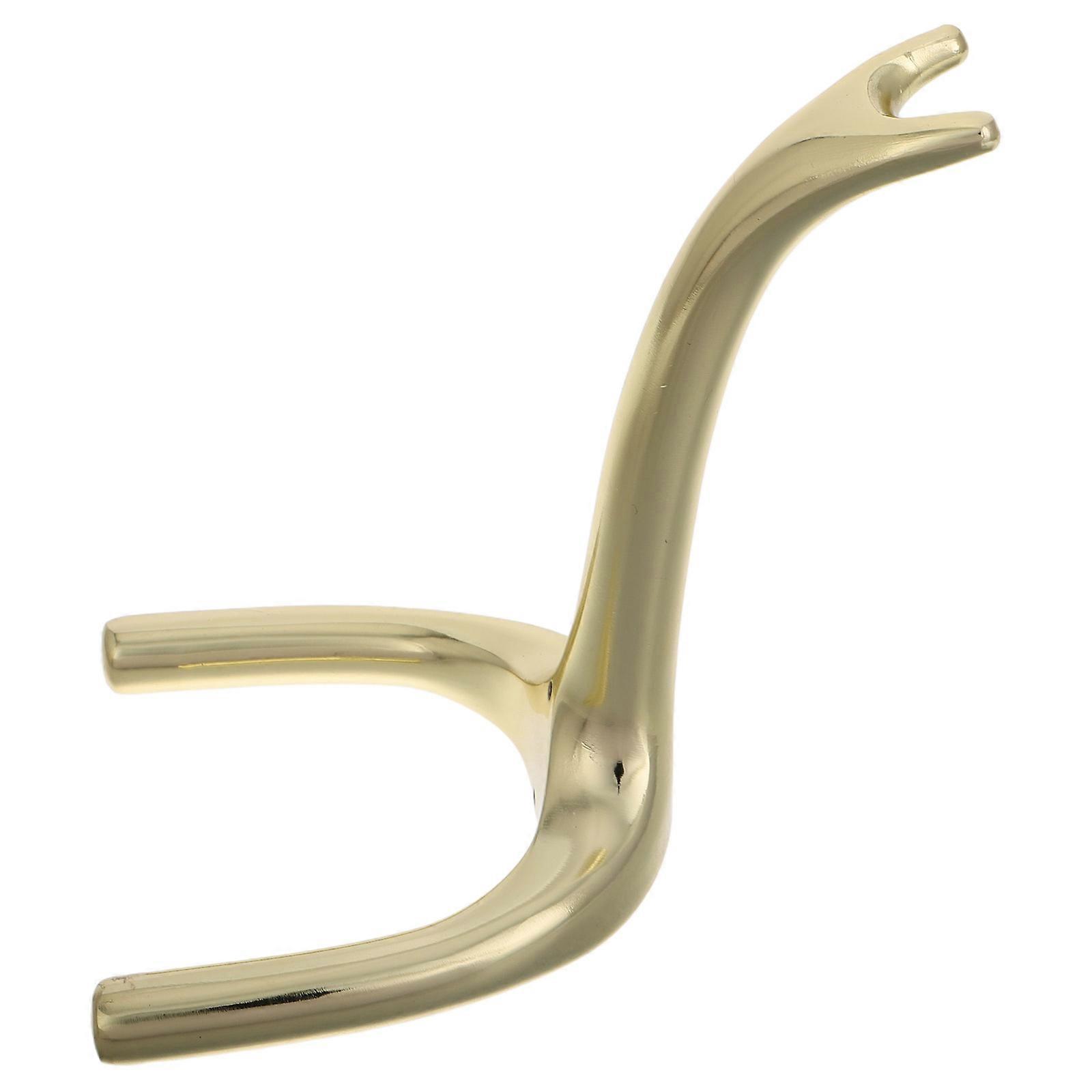Portable Pool Cue Bridge Head Accessory For Billiard Enthusiasts In Stunning Golden Color Designed For Rooms 1Set