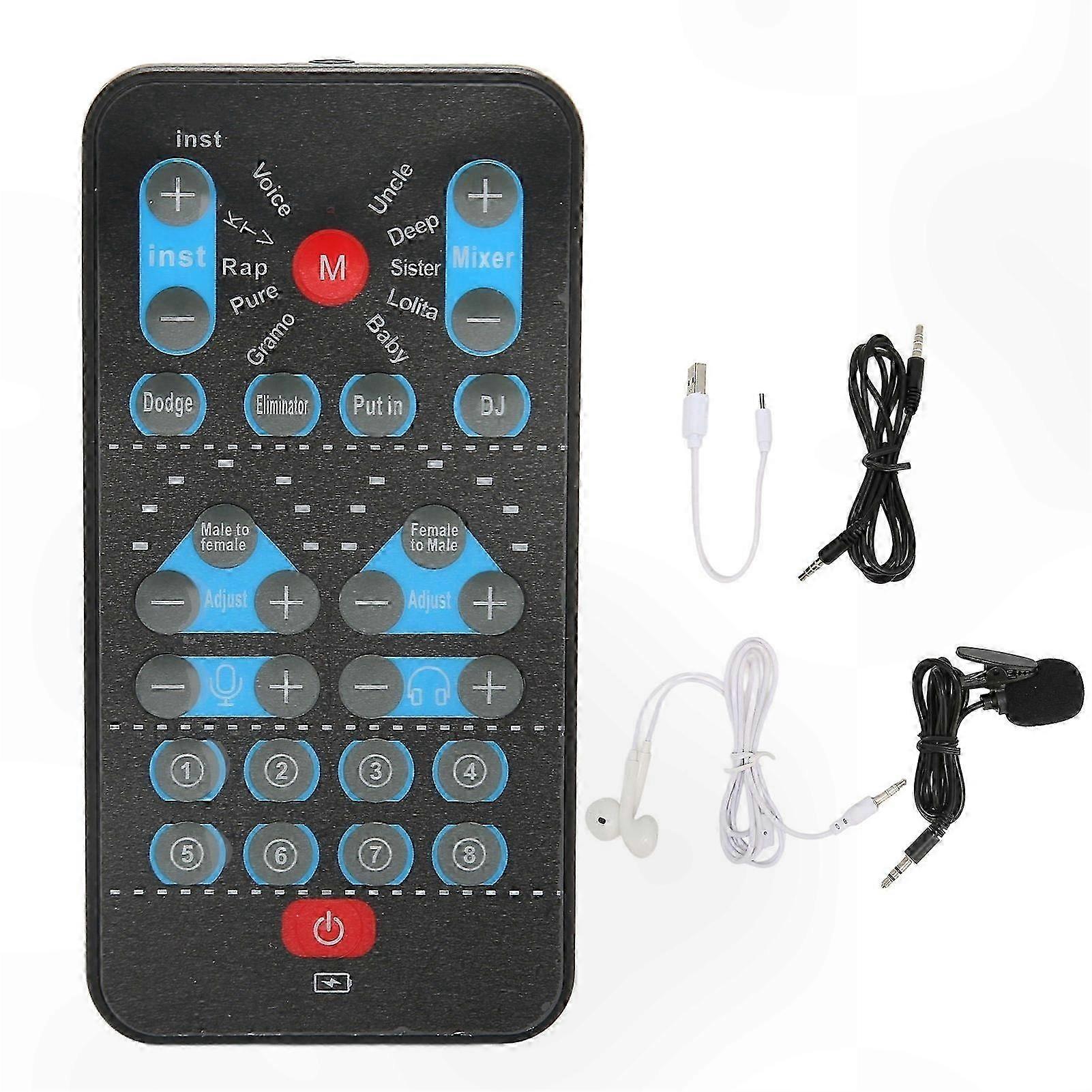 Portable Voice Modulator Featuring 8 Effects for Mobile and Computer Applications
