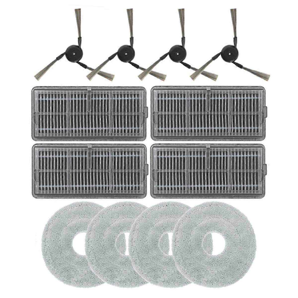 Compatible For X40 Pro Ultra Side Brush Hepa Filter Mop Cloth