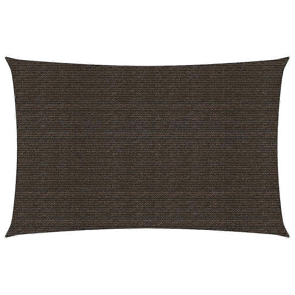Balcony Brown Hdpe Sunshade Sail 2x5 M