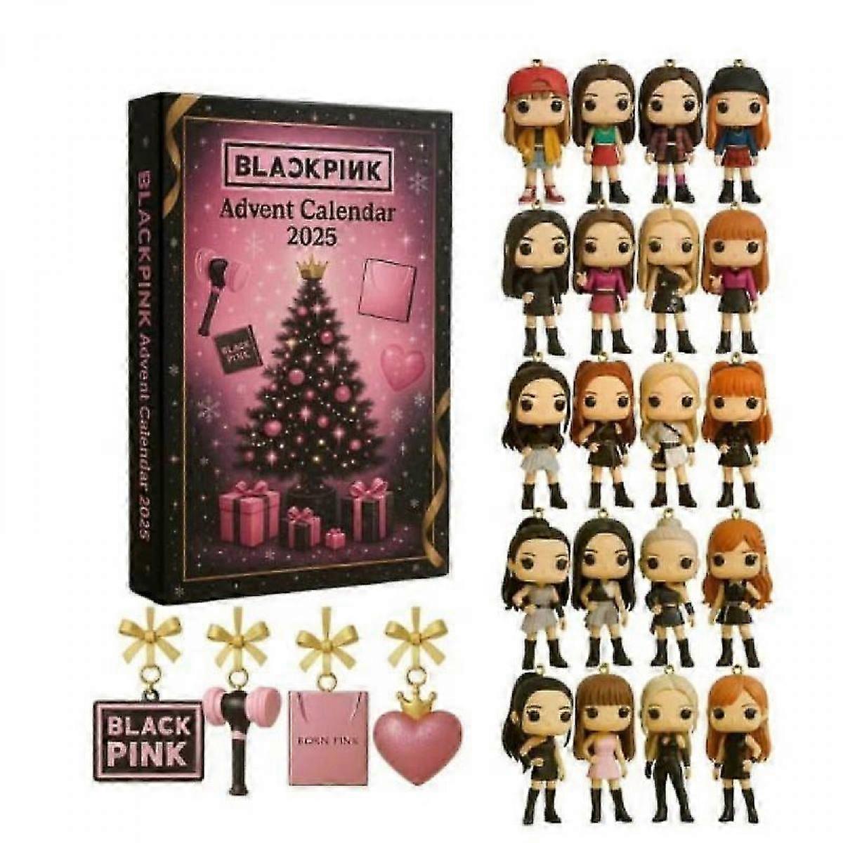 Black pink 2025 Advent Calendar