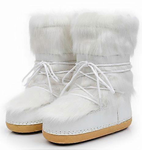 Furry Moon Boots Snowboots voor dames Fashion Space Boots Warme waterdichte antislip outdoorschoenen