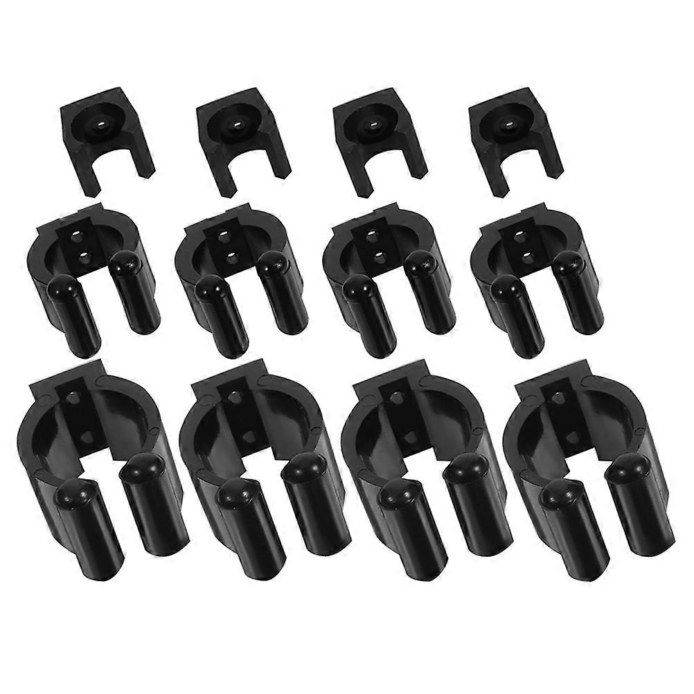 Wall Cue Rack Fishing Rod Holders for Fishing Use 12Pcs Set Included