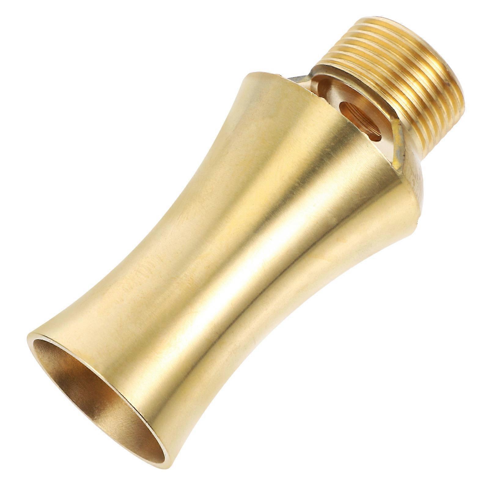 Brass Fountain Nozzles Fountain Spray Heads for Outdoor Use 3Pcs Set