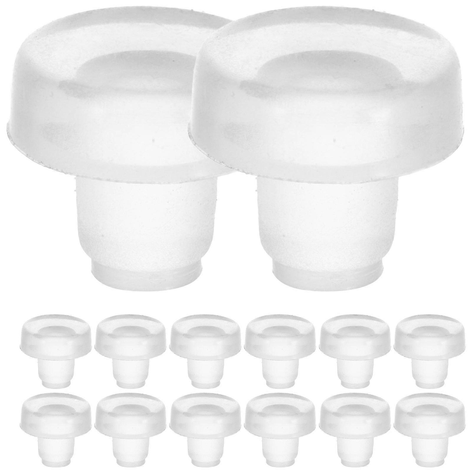 Table Feet Pads 100 Pcs Transparent Chair Leg Bumpers Indoor Use Extend Service Damage