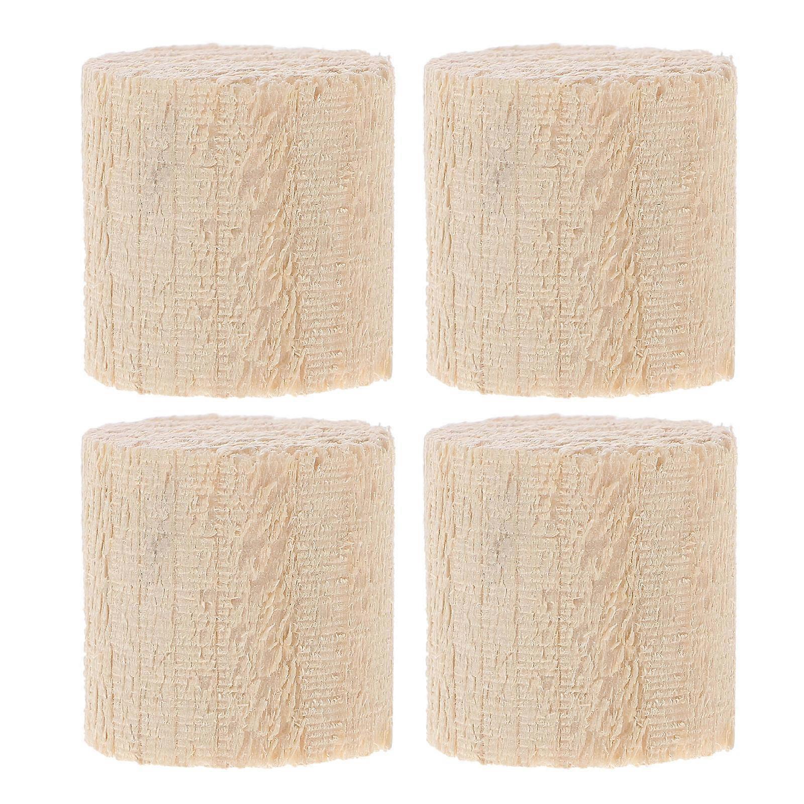 Furniture Risers Wood Bed Risers Pads 4Pcs for Comfortable Height Boost