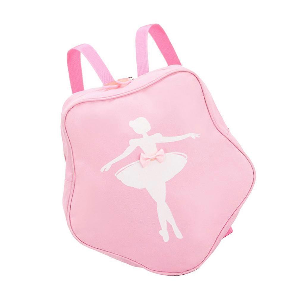 Dance Backpack 1Pcs Designed Specifically For Kids With Beautiful Ballerina Pattern Perfect For Everyday Use Pink