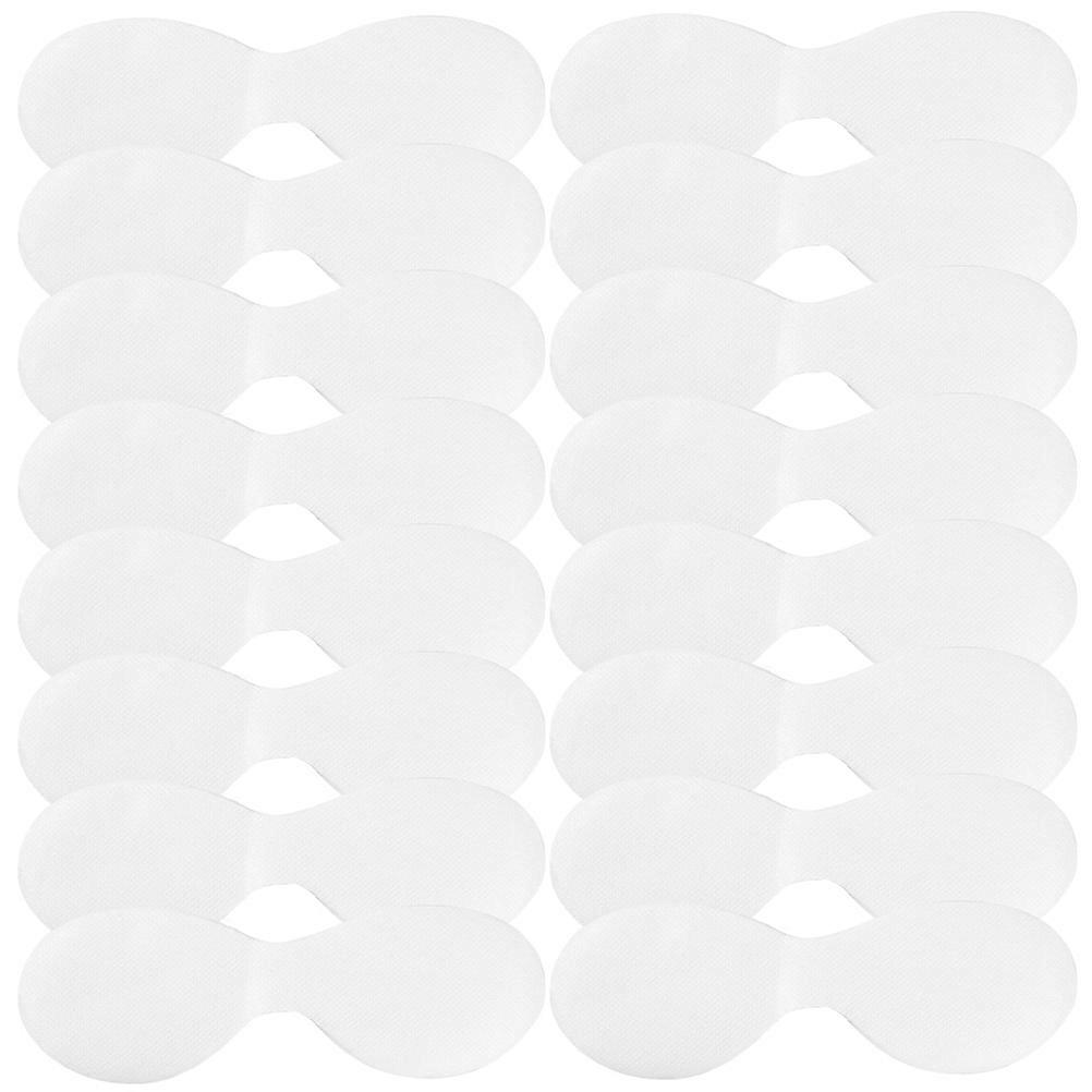 Non Woven Disposable Eye Mask Paper 300 Sheets For Makeup Application And Spa Use 19X6.5 Cm Eye Area Essential
