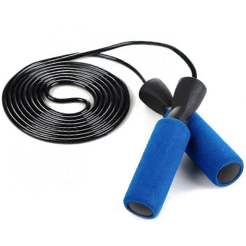 Jump Ropes Adjustable Bearing Skipping Rope For Students Blue