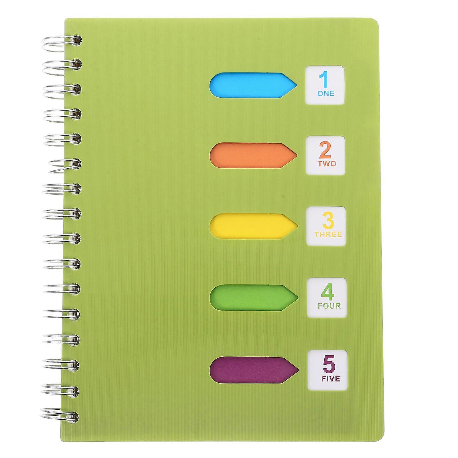 Spiral Notepad A5 4Pcs Colorful Notepad For Writing Doodling Task Planning For Students And Professionals