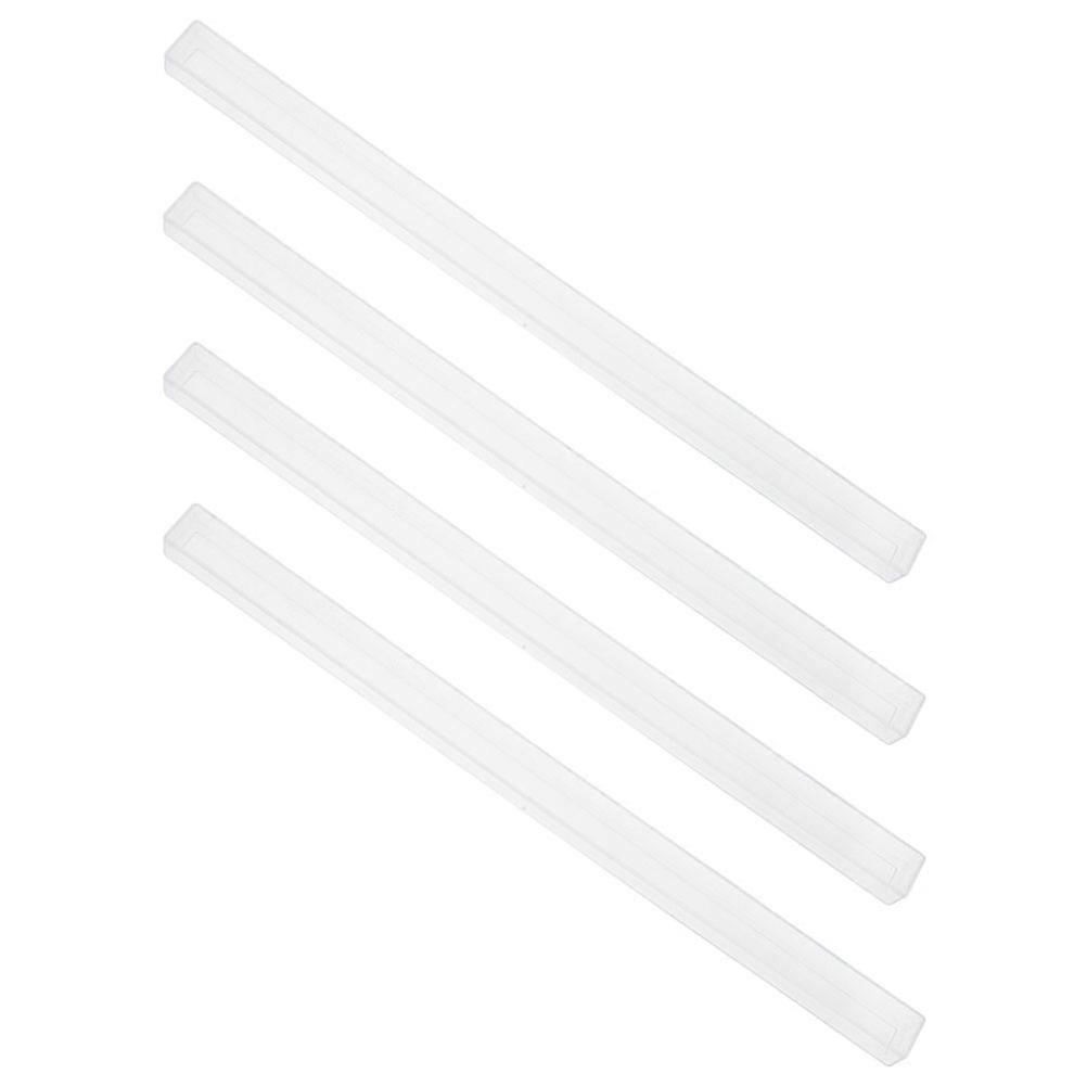 Plastic Mini Mahjong Racks Transparent Mahjong Sets for Storage 4Pcs Holders