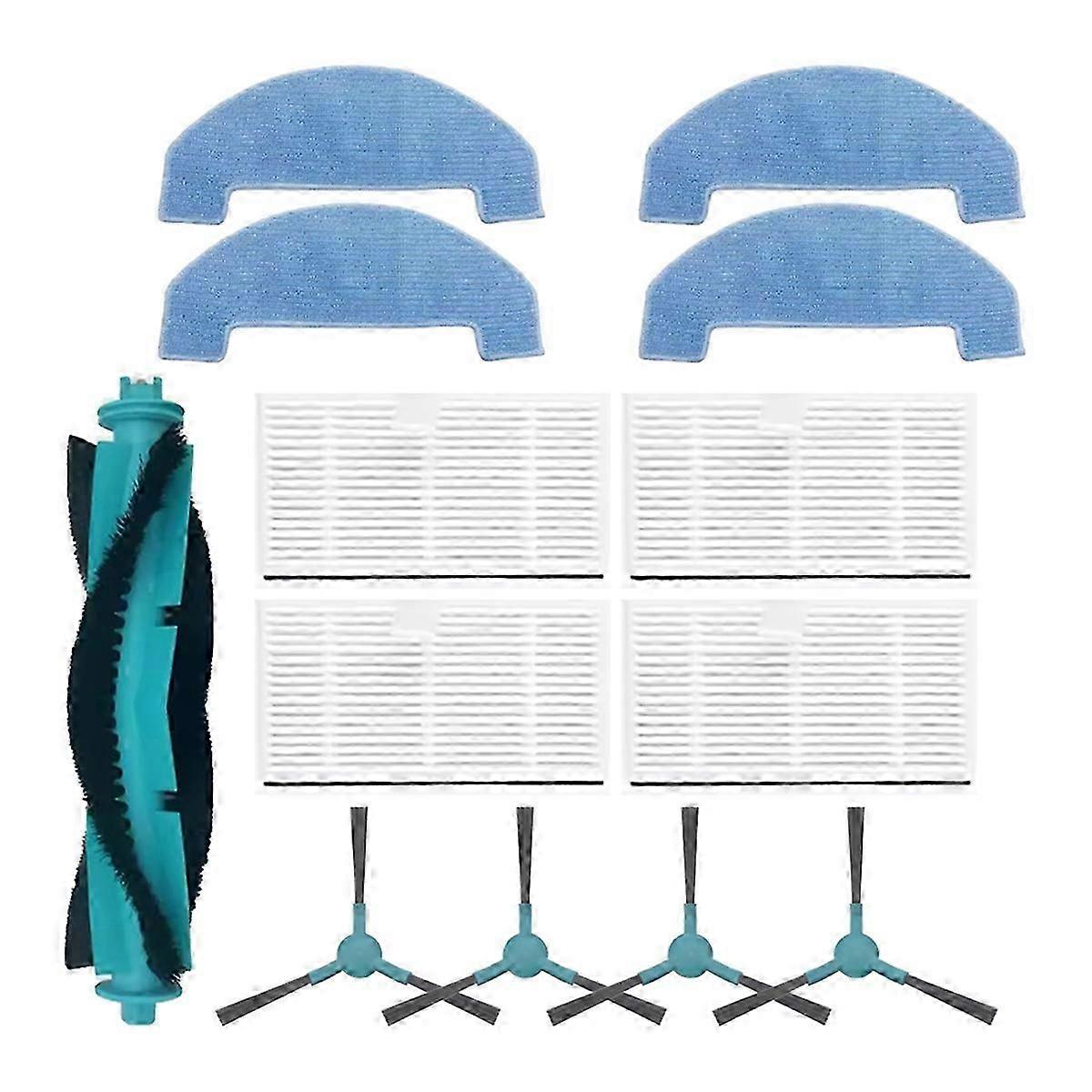 Main Brush Side Brush HEPA Filter Mop Cloth for 7690