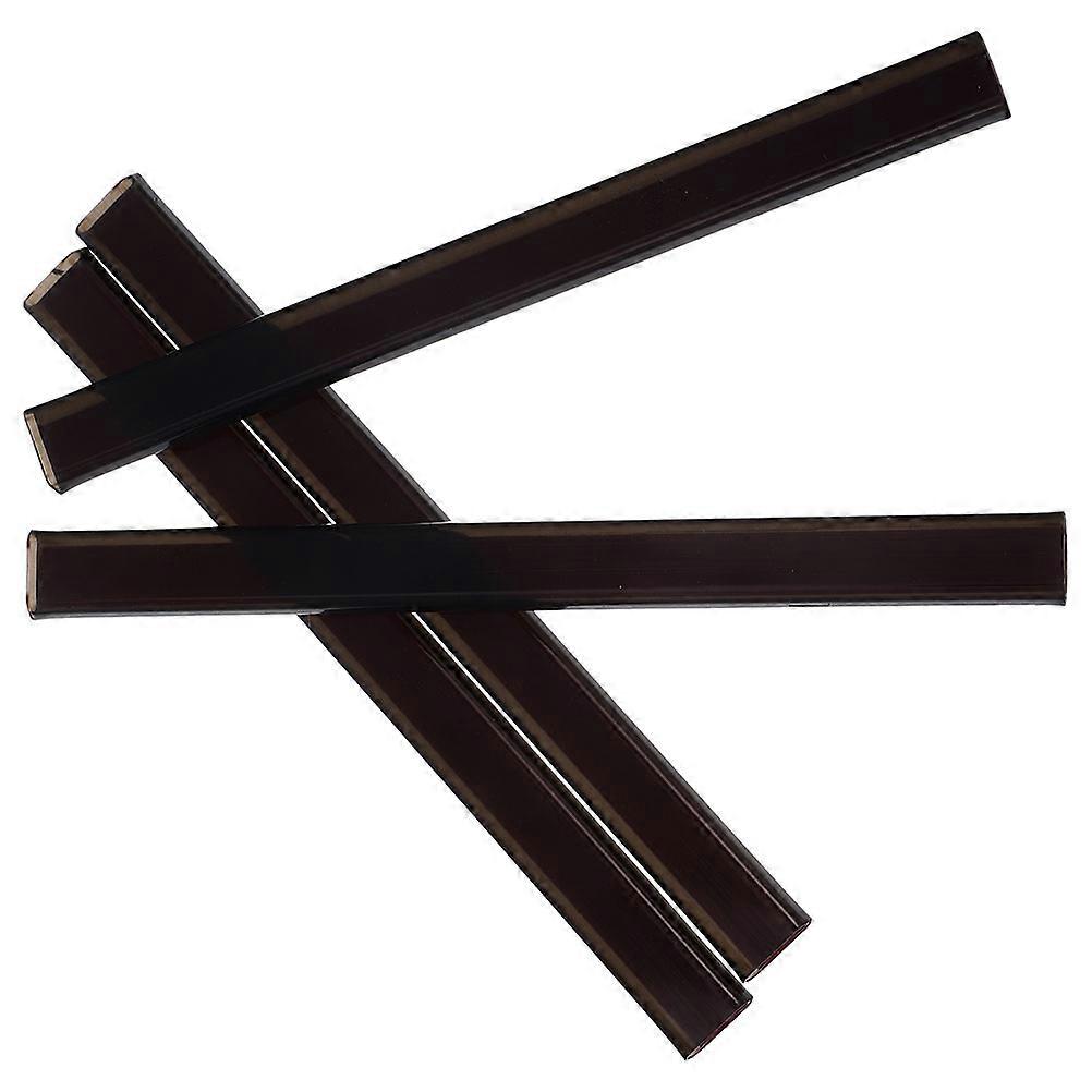 Black Plastic Cord Protectors for Wire Safety 20Pcs Set