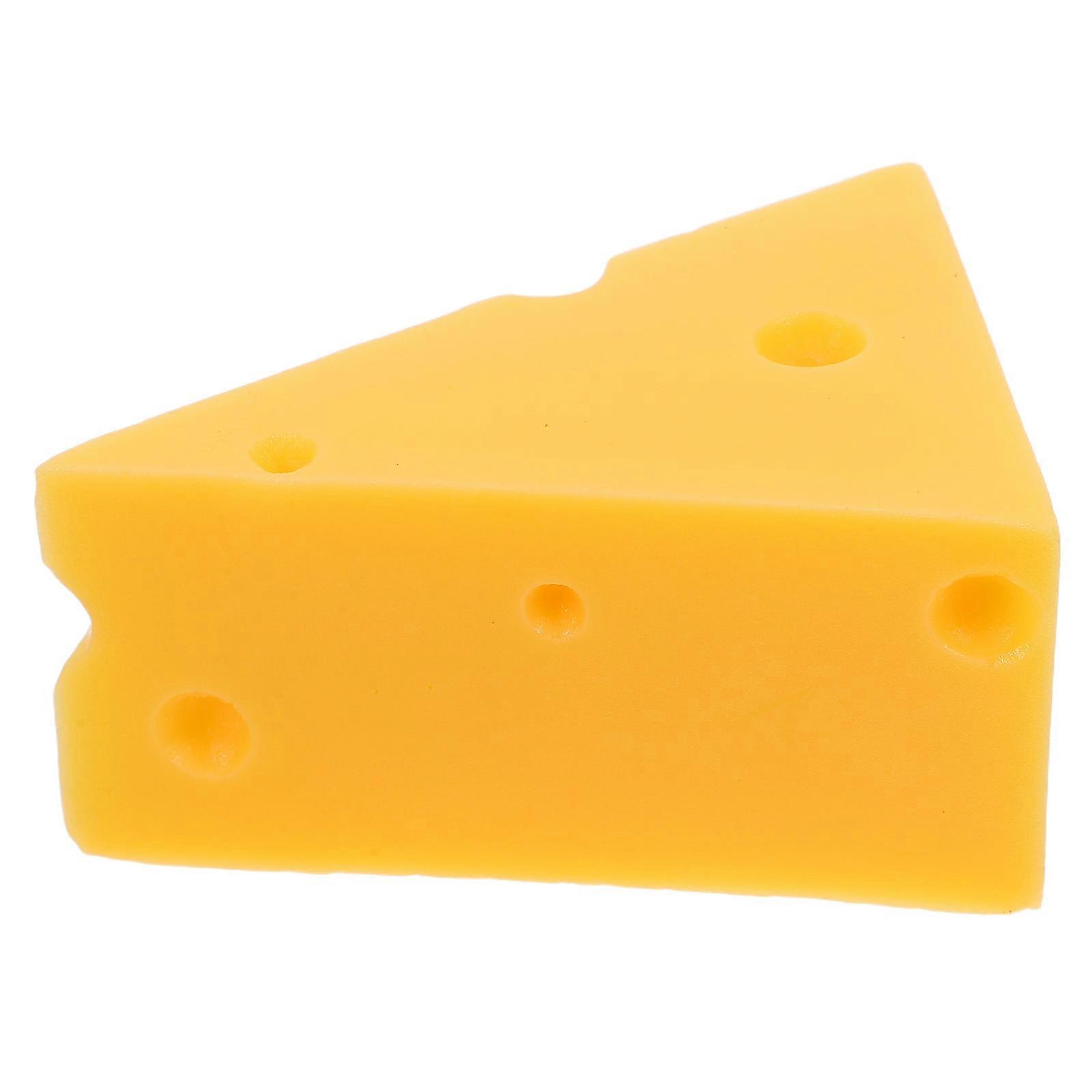Simulated Cheese Model for Decor with Artificial Resin Material