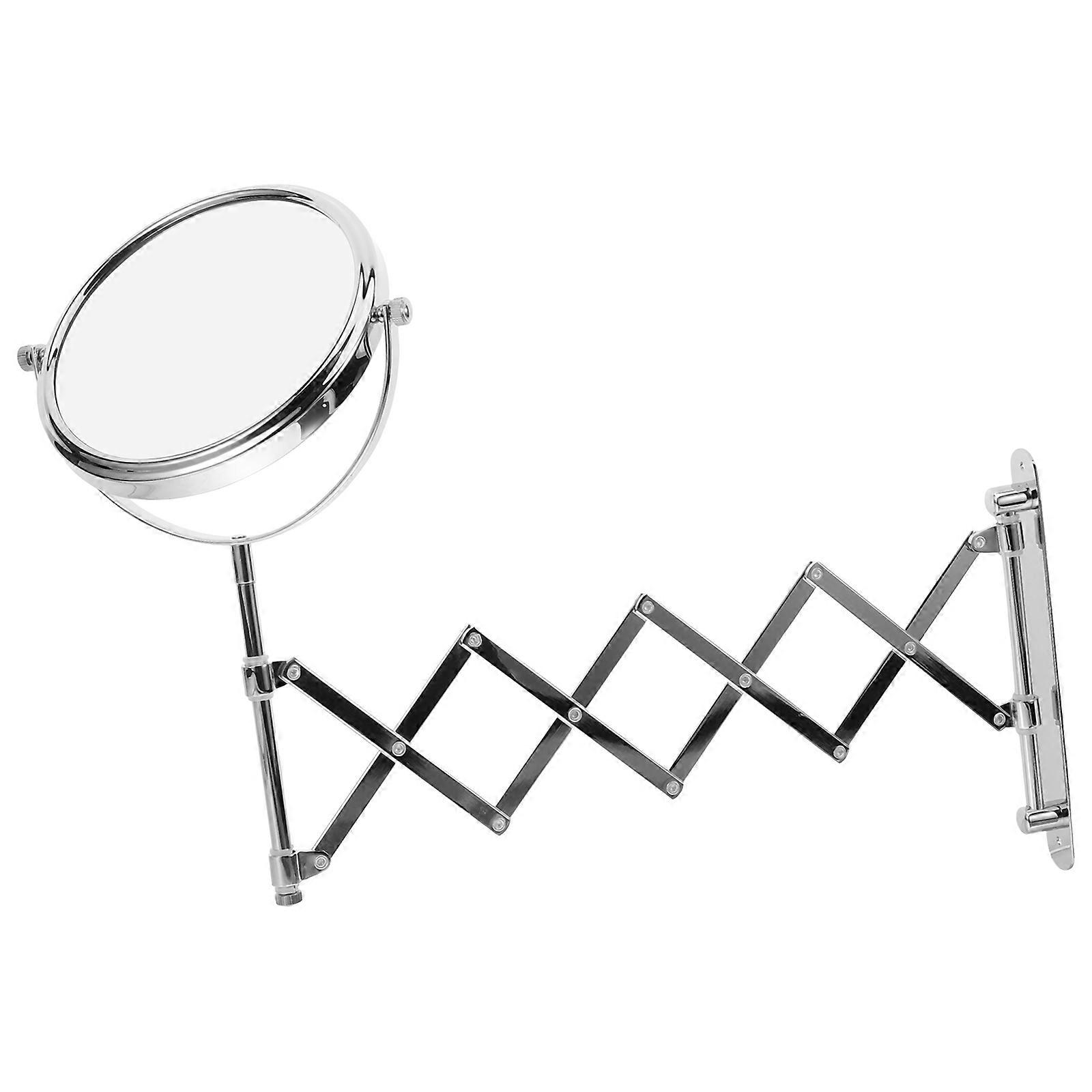 Makeup Mirror Round Wall Mirror with 3x Magnification for Daily Use 2Pcs