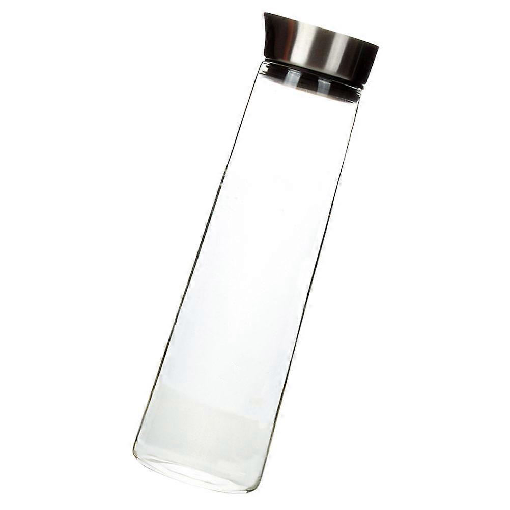 Water Pitcher Glass Juice Container Cold Water Pitcher Leakproof 4Pcs