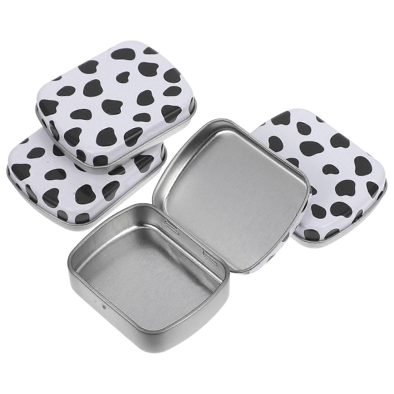 Cow Pattern Candy Packaging Boxes Adorable Design 20Pcs Rectangular Storage Containers For Daily Use