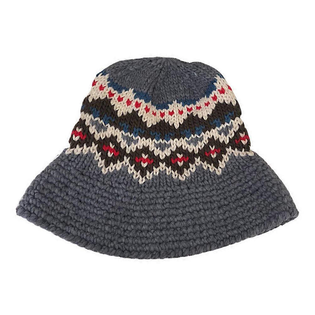 Fall Winter Hat Warm Cap for Keeping Warm 3Pcs Japanese-Style Grey
