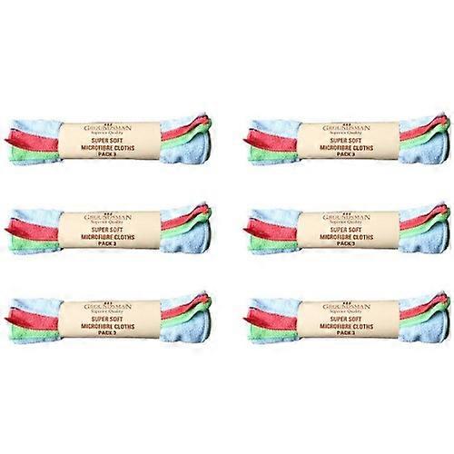Groundsman Microfibre Cleaning Cloths (Pack of 3)