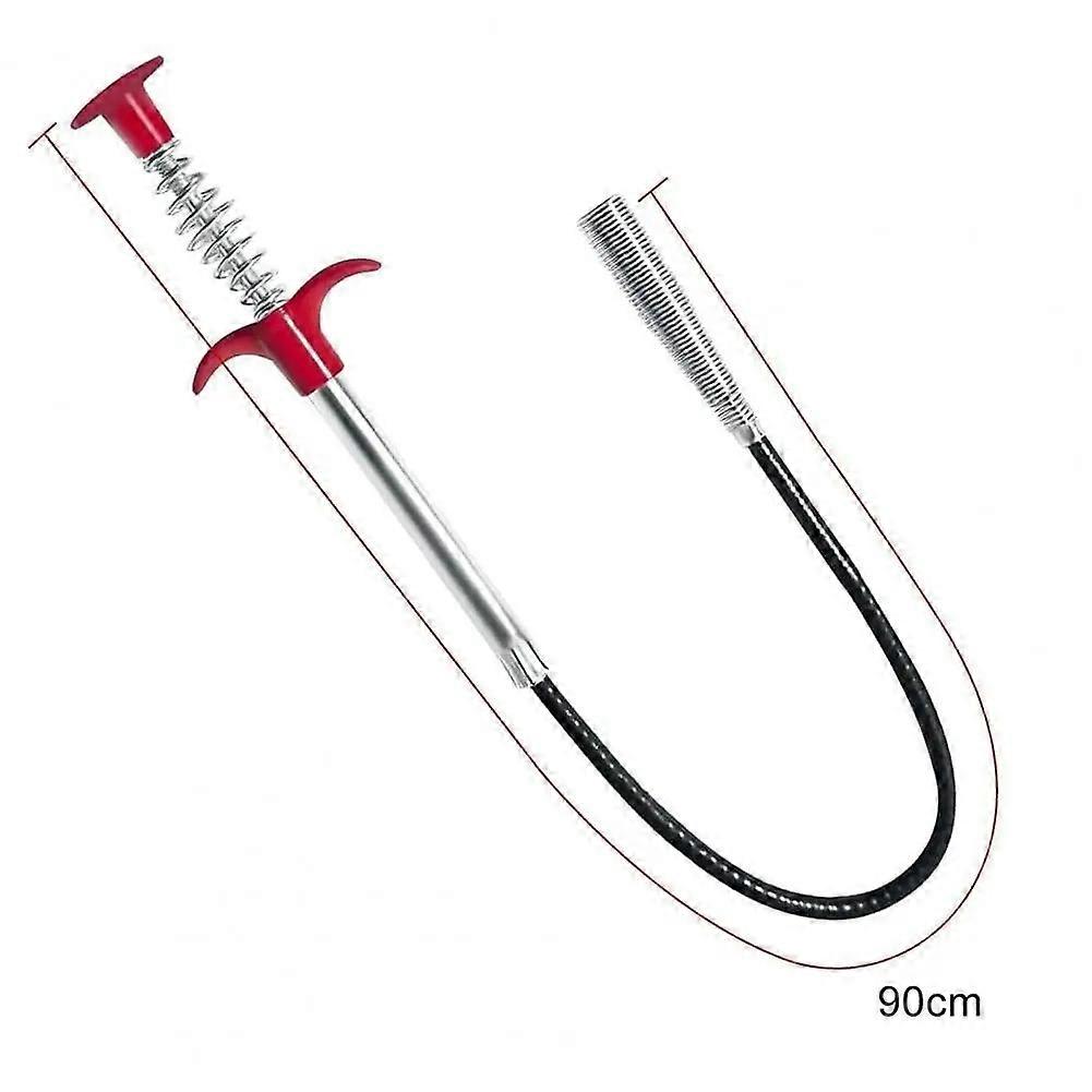 Sewer cleaning stick, four-prong sewer pipe unclogging tool, extended sewer unclogging wonder, prong for home use