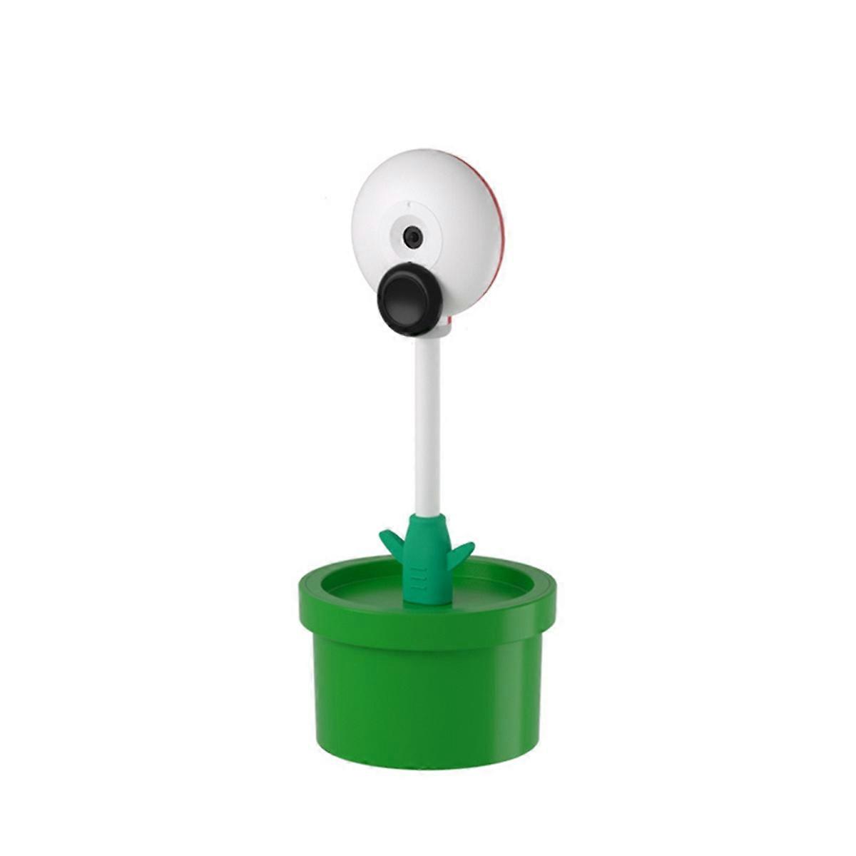 720P Scene Projection HD Camera for Switch 2 Game Console Camera Accessories White Flower