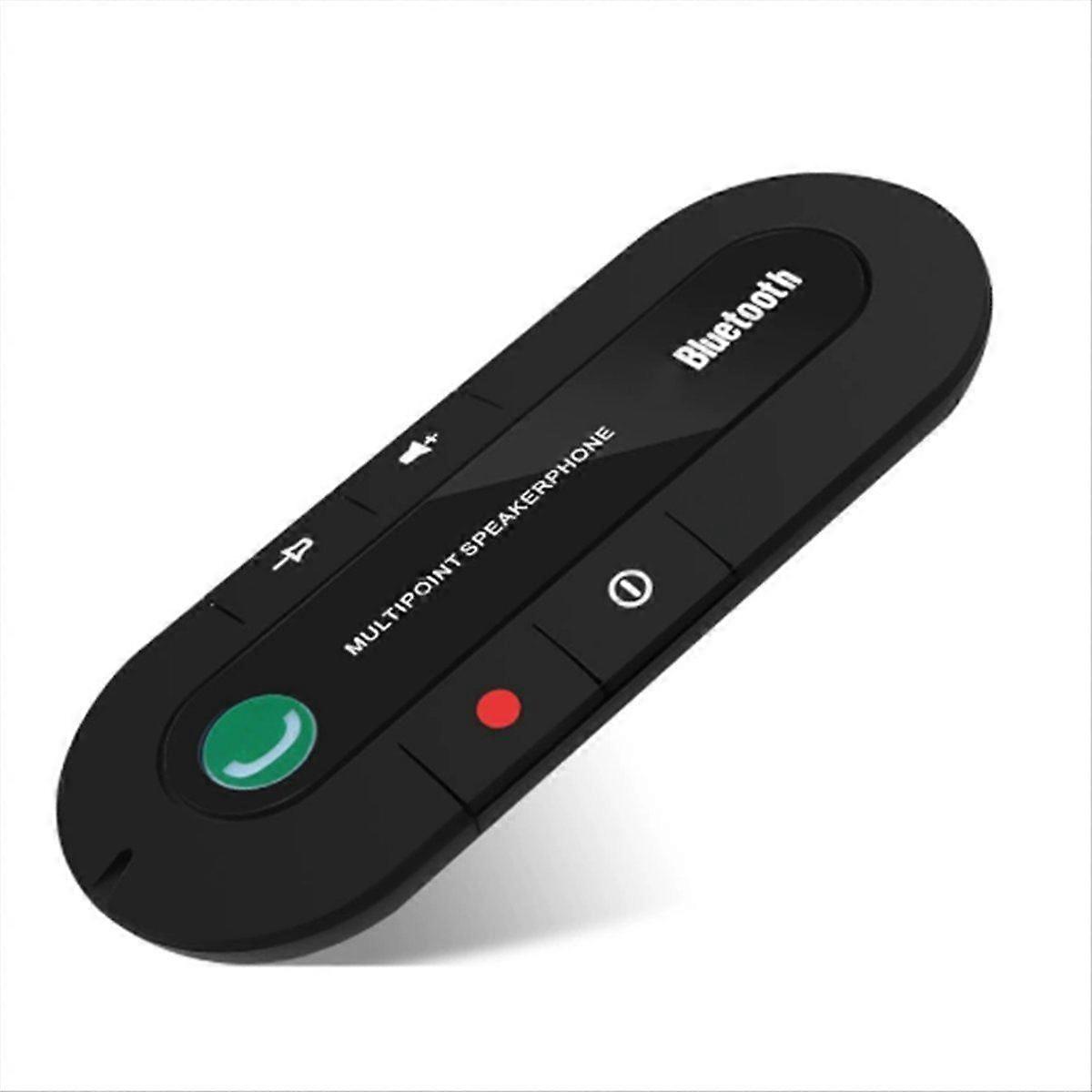 Bluetooth Speaker Handsfree Car Kit Sun Visor Clip Wireless Audio Receiver Speakerphone Wireless Stereo MP3 Music Player