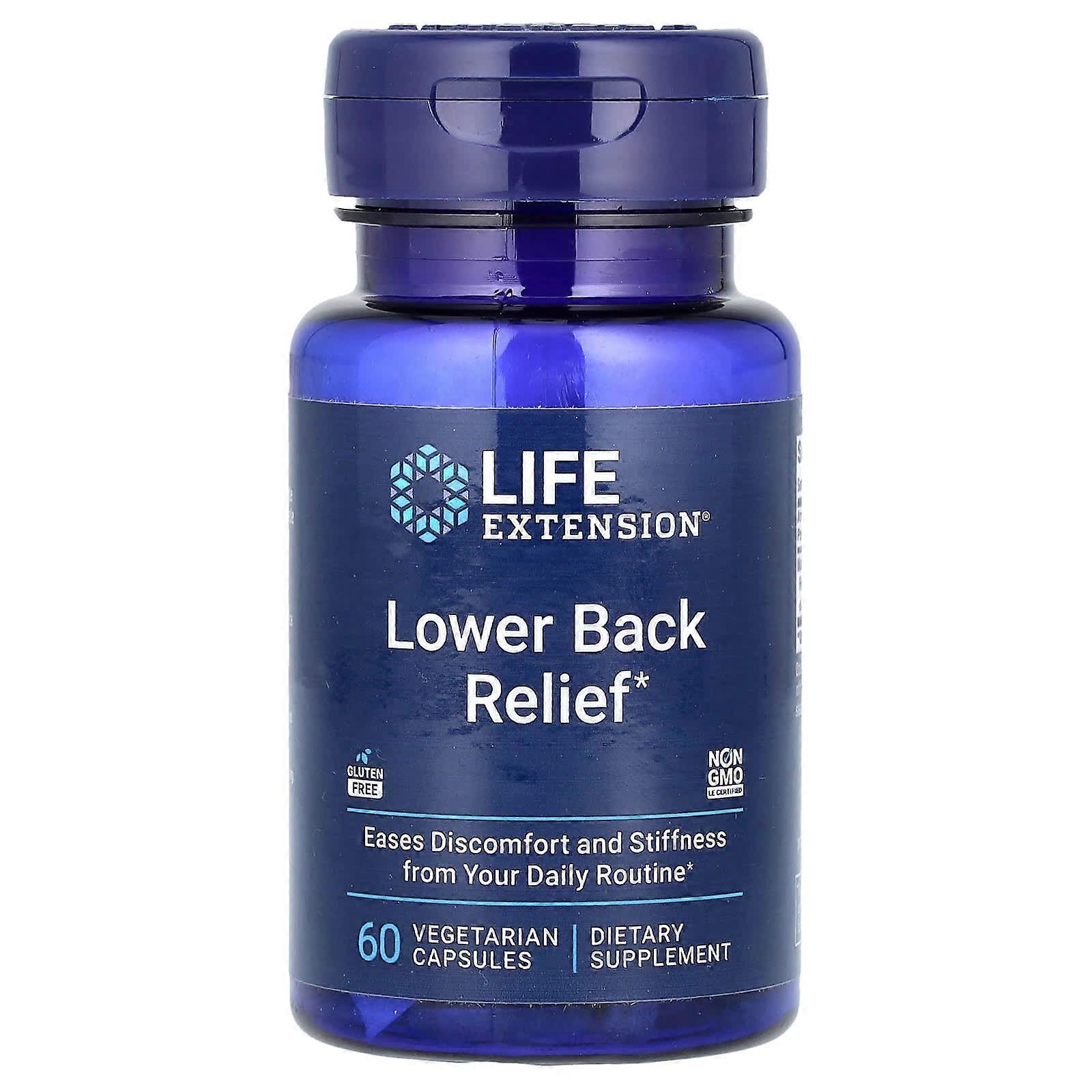 Lower Back Relief , 60 Vegetarian Capsules