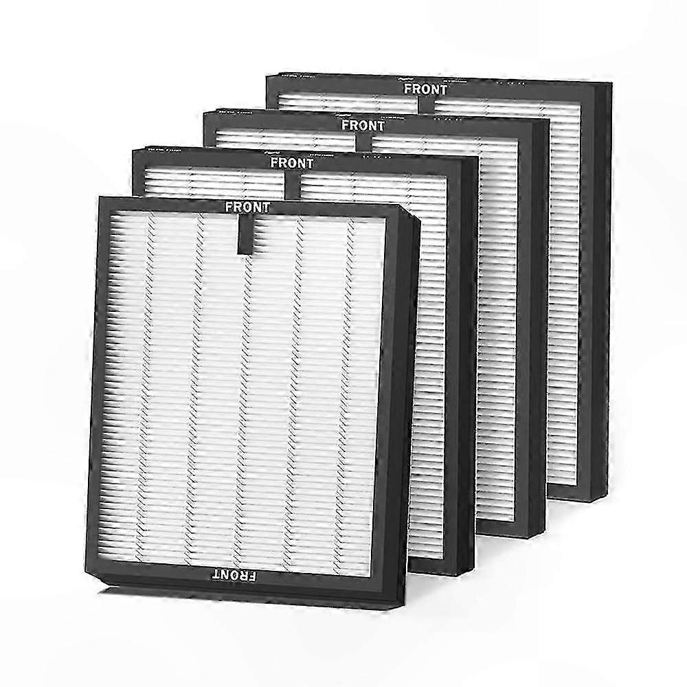 True HEPA Replacement Filters for Air Purifiers, 4-Pack-Compatible with Model HY4866