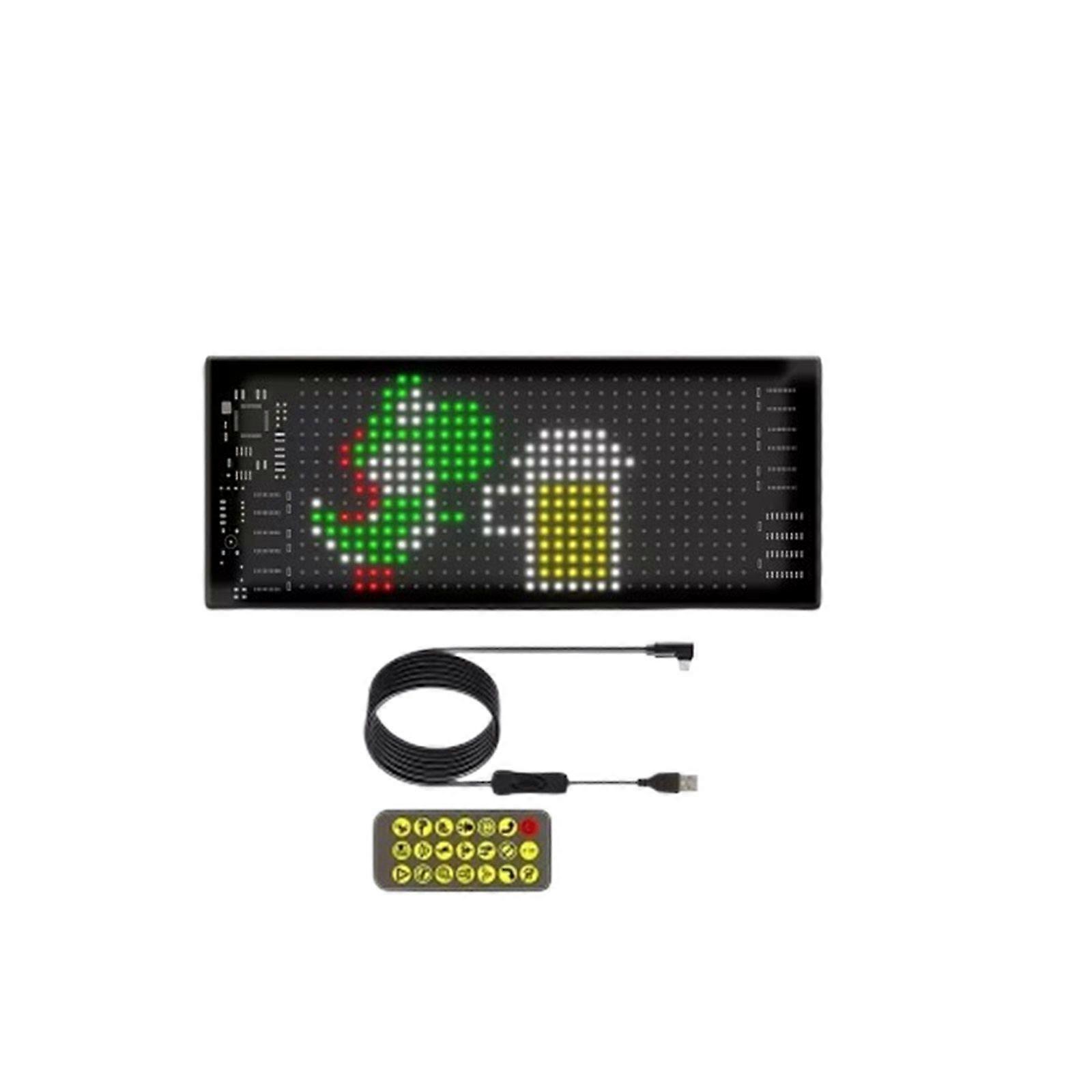 سيارة LED علامة LED مصفوفة بكسل لوحة DIY قابلة للبرمجة شاشة LED مرنة IP65