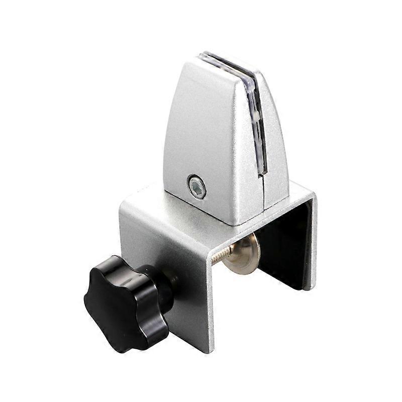 1pcs Adjustable Partition Bracket Clamp Sneeze Guard Support Clamp Desk Divider Bracket