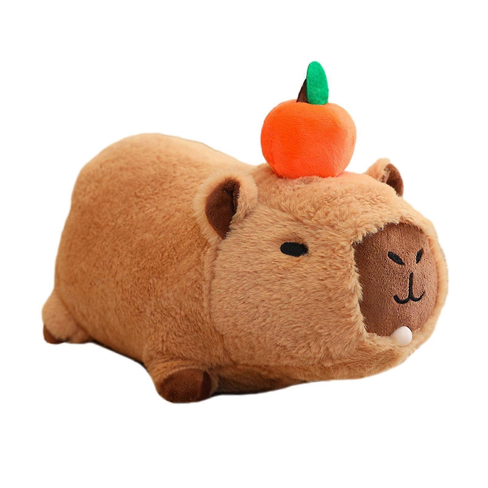 Cute Doll Stable Capybara Stuffed Animal Capybara Toy Soft Comfortable Hugging Capybara Doll Early Education Toddler Toy