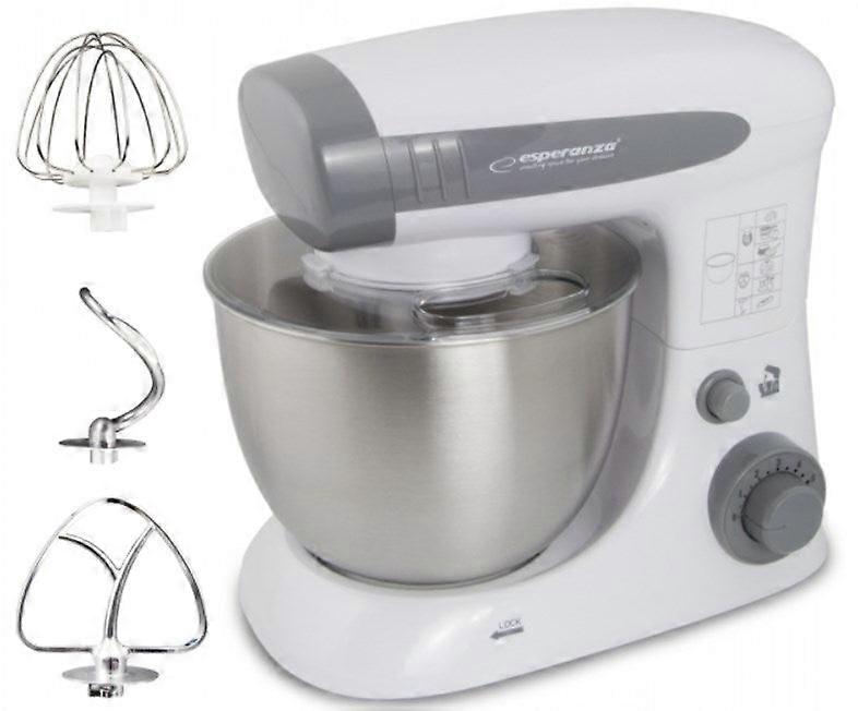 Batidora de pie Esperanza Ekm024, 800 W, gris
